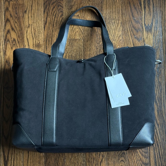 COS Weekender Tote Bag — SUEDE